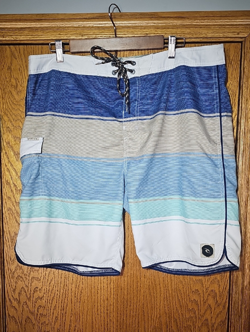 Rip Curl Men’s Surf Craft Striped Board Shorts